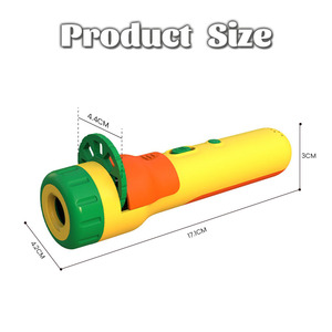 ไฟฉายโปรเจคเตอร์เล่านิทานสำหรับเด็ก ของเล่นฉายภาพก่อนนอนพร้อมสไลด์การ์ตูน ของเล่นเสริมการเรียนรู้สำหรับเด็กอายุ 3 ปีขึ้นไป - Product Image 2