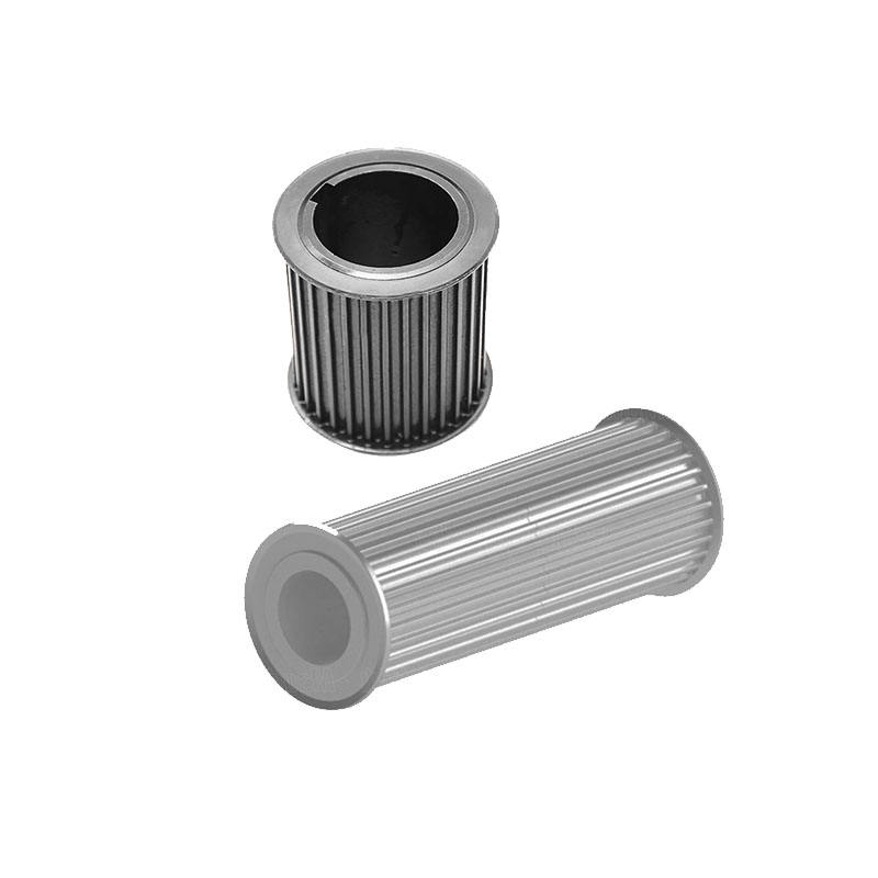Power Transmission Parts High Performance Carbon Steel Htd 8m Transmission Timing Belt Pulley
