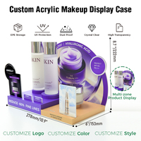 Présentoir de Luxe Personnalisé en Acrylique pour Cosmétiques – Idéal pour Magasins, Boutiques et Tables de Maquillage à Domicile