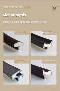 Tira <span class=keywords><strong>de</strong></span> Sellado <span class=keywords><strong>de</strong></span> Espuma Moldeada en PU <span class=keywords><strong>de</strong></span> Alta Durabilidad, Aislamiento Acústico, Resistente a la Intemperie <span class=keywords><strong>para</strong></span> Puertas, <span class=keywords><strong>Ventanas</strong></span> y Automóviles - Product Image 5