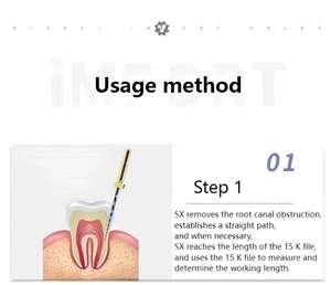 กิน ไฮ คุณภาพสูง นิไท ซุปเปอร์ บลู ฮีท แอคทิเวชั่น SX-F3 #   เครื่องมือเจาะรากฟันขนาด 25 มม. สำหรับใช้กับเครื่อง - Product Image 5