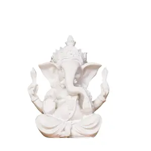 Factory direct supply of sandstone resin handicrafts Indian Ganesha home decoration ornaments creative gifts Fengshui