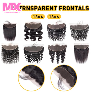 Lots de cheveux vierges vietnamiens et indiens en gros, <span class=keywords><strong>tissage</strong></span> <span class=keywords><strong>naturel</strong></span> 13x4 lisse, 3 lots de cheveux humains avec frontal en dentelle - Product Image 6