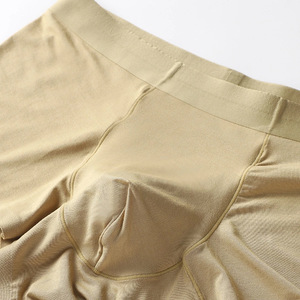 2111 Modal sotto usura da <span class=keywords><strong>uomo</strong></span> bauli metà vita <span class=keywords><strong>cotone</strong></span> cavallo traspirante glutei <span class=keywords><strong>senza</strong></span> soluzione di grandi dimensioni tinta unita <span class=keywords><strong>Boxer</strong></span> corto da <span class=keywords><strong>uomo</strong></span> - Product Image 2