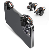 JS61 Joystick seluler, kunci tujuan pengontrol Game, tombol tembak, pemicu Gaming untuk Pubg