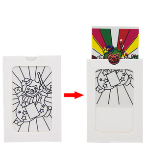 Ensemble de théâtre de clown en papier à changement de couleur facile pour les enfants, magiciens - débutants - tours de magie rapprochés faciles à réaliser - Product Image 2