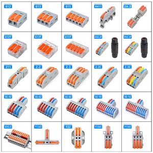 New Dây nối điện nối phổ nhỏ gọn dây cáp kết nối nhanh Splice dây thiết bị đầu cuối kết nối - Product Image 1