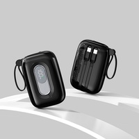 Batterie externe à charge rapide PD22.5W, 10000mAh 20000mAh, mini, personnalisable, avec écran LED, accessoire pour téléphone portable, vente chaude