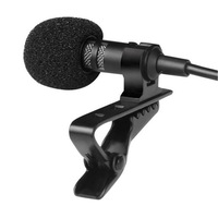 Microphone à condensateur professionnel, Type c, Clip Lavalier, pour téléphone Mobile, diffusion en direct avec CE
