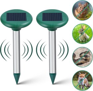 Mole Repellent năng lượng mặt trời cung cấp gopher Vole Repellent ngoài trời rat sóc Chồn Hôi mole Repellent cho bãi cỏ sân vườn - Product Image 1