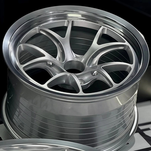 Jantes forgées monobloc brossées BJXL en alliage 6061-T6 à rayons forgés, design forgé, 5x120 5x112, accessoires pour Porsche Audi A6 BMW M3 - Product Image 1