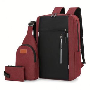 Sacs à dos de voyage grande capacité, sacs d'école pour filles et garçons, sacs pour ordinateur portable et livres, sacs d'école pour étudiants du collège et lycée - Product Image 2