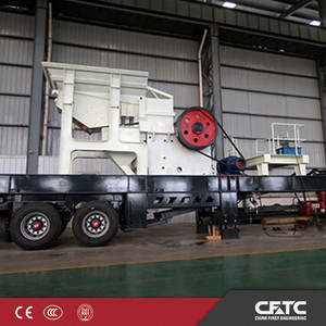 Estación Móvil de Trituración de Piedra con Mandíbula CFTC de 200 Toneladas por Hora con Motor AC de Alta Productividad - Product Image 5