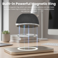 Enceinte Bluetooth portable, mini enceinte sans fil, basses magnétiques, audio, taille de poche, stéréo, appariement pour le vélo