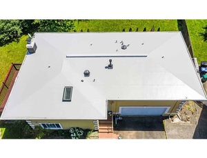 Membrana Impermeabilizante TPO de Una Sola Capa, 1.5mm, Blanca o Negra, 100% Reciclable, para Techos Metálicos de Edificios - Product Image 2