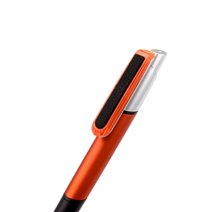 Promocional bolígrafo pluma capacitiva de la pantalla táctil de 4 en 1 caucho lápiz con Gel resaltador - Product Image 5