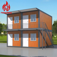 Maison conteneur préfabriquée asiatique en acier personnalisée et économique avec salle de bain, pour dortoir et bureau écologiques