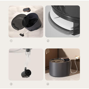 Bebedero para Perros, Fuente de Agua para Mascotas, Accesorios para Gatos, Fuente con Circulación Automática y Filtración, Dispensador de Agua Silencioso para Perros - Product Image 4