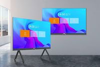 Écran LED 640x480 pour salle de réunion, miroir d'écran sans fil, mur vidéo LED, affichage commercial, présentation de formation