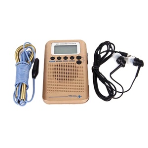 Aircraft FullBand VHF Radio Portable FM <strong>AM</strong> SW Radio VHF CB 30-223MHZ 25-28MHZ Air 118-138MHZ with Dual Alarm Clock - Product Image 5