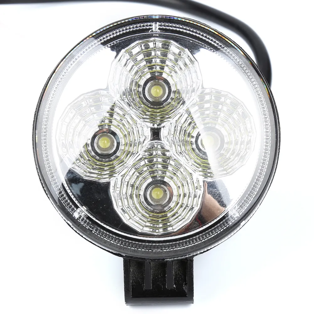 Factory Wholesale Car accessories 12w flood beam 9v 12v Led work light 1200lm for Car Tractor Boat OffRoad 4x4
