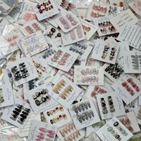 Uñas Postizas Hechas a Mano de Alta Calidad, Uñas Acrílicas para Usar, Lote Mixto de Uñas Postizas