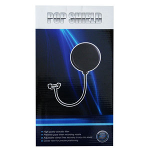 <b>Microphone</b> Pop Filter With Flexible Arm And Clip Mount For Studio <b>Recording</b> - Product Image 5