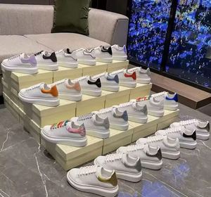 Baskets décontractées de luxe rétro à lacets, respirantes, pour le sport et le skateboard, grandes tailles, blanches, mode printemps-été-automne - Product Image 2