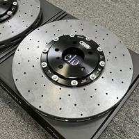 Disco de Freno de Cerámica de Carbono Largo de Alto Rendimiento Personalizado en Oferta, 380 mm-440 mm para BMW E85 F91 E28 F82 para Ford Mustang