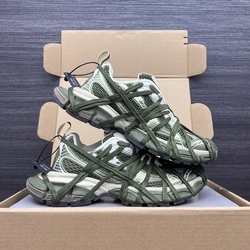 Mocassins de Luxe Rétro pour Hommes Antonim à Rayures, Grande Taille 3XL, Semelle Épaisse, Tige en Maille Légère, Collection Automne - Product Image 2