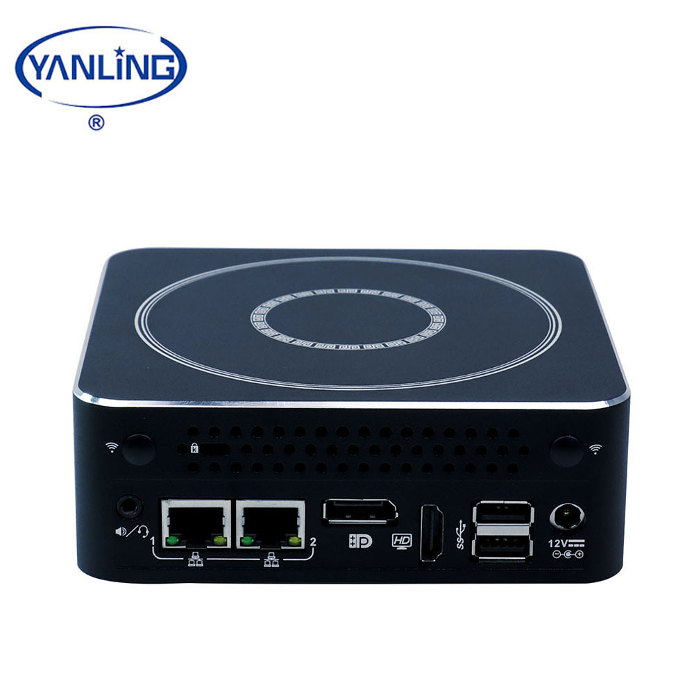 Nuc Intel placa base i3 6100u/i5 6200u/i7 7500u industrial decktop mini pc integrado con ranura para tarjeta SIM