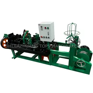 low price normal and reverse twisted barbed wire machine manufacturer