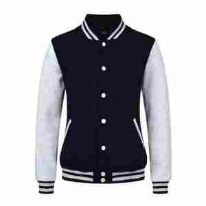 Vestes de baseball tricotées en gros-Uniforme de sport en coton brodé et imprimé numérique personnalisé pour hommes - Product Image 5