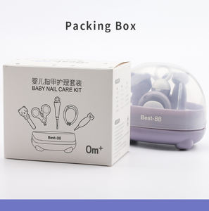 新しいPATENTかわいいマニキュアセット4個ベビーネイルクリッパー & ケアセザー専用デザインベビー用品 - Product Image 6