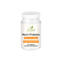 Comprimés Probiotiques pour Hommes ODM OEM avec Lactobacillus Bulgaricus pour Soutenir la Santé des Os et des Gencives, Comprimés de Bifidobacterium Lactis
