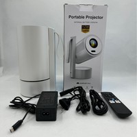 Projecteur intelligent Android 1080P 3D intégré, mini home cinéma portable LED, contraste 2000:1, batterie 15000 mAh, garantie 30 jours