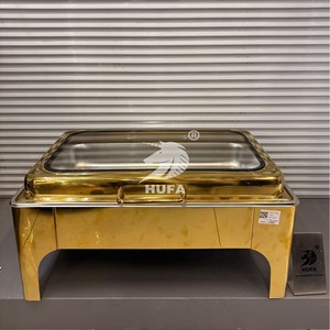 ถาดอุ่นอาหารสแตนเลสทรงสี่เหลี่ยมแบบไฟฟ้า Hufa สำหรับร้านอาหารและโรงแรม - Product Image 2