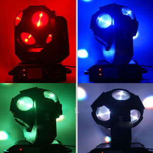 Led <strong>Football</strong> Stage <strong>Light</strong> Rgbw 4in1 <strong>Shade</strong> Beam Lighting DJ Party Decoration Moving Head Spotlight Show Effect Disco Lamp - Product Image 5