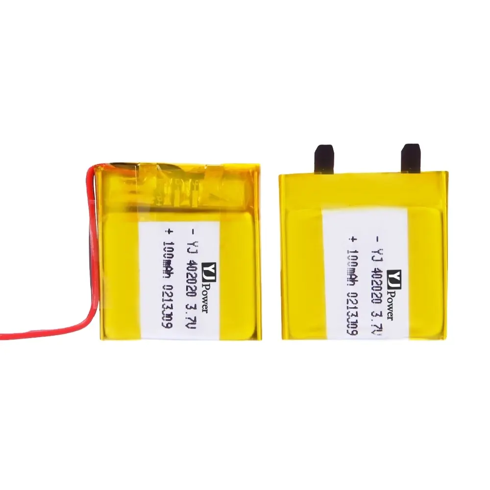 402020 120 mAh 3,7 V lithium-polymer-batterie mit großhandelqualität wiederaufladbare 3,7 V 120 mAh-lithiumbatterie für elektrowerkzeuge