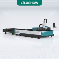 Machine de découpe laser à fibre CNC LXSHOW LX3015HC 20 mm pour acier, puissance 2000W-12000W, avec table d'échange, à vendre