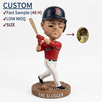 Bobblehead de baseball personnalisé, athlète personnalisé en résine, star sportive célèbre, sculpture faite à la main et peinte à la main