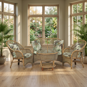 Elegante y moderno superventas COBANA SEAGRASS Living Set de ratán elegante y cómodo sofá y sillón para muebles para el hogar - Product Image 3
