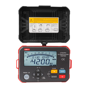 เครื่องทดสอบความต้านทานฉนวนไฟฟ้า UNI-T UT503PV รุ่นดั้งเดิม มีฟังก์ชันวัดค่าความต้านทานฉนวนไฟฟ้าแบบมีกระแสไฟฟ้าของแผงโซลาร์เซลล์ - Product Image 3