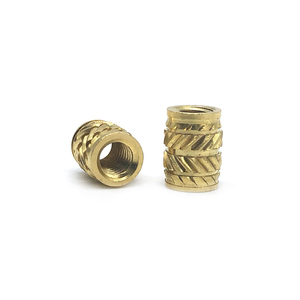 Trung Quốc Nhà Sản Xuất Gỗ Chèn Nut Khai Thác Brass Threaded Chèn Đồ Nội Thất Kim Loại Khía Nut Khóa Phù Hợp Brass Chèn Nut - Product Image 2