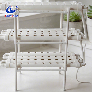 Sistema de Cultivo Hidropónico Comercial a Gran Escala de 3 Niveles, Tubería de PVC Multiusos para Producción de Forraje - Product Image 1