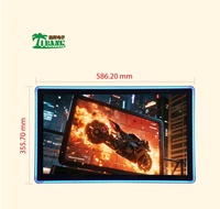 23.8Inch 60Hz IPS LCD Capacitive Touch Gaming Monitor 1920x1080 DVI Interface LED Bar Surround Screen for Arcade Game Cabinet