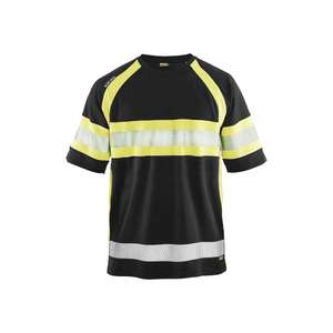 BLAKLADER - 3337105199334XL Camiseta UV de alta visibilidad Negro/Amarillo-EAN 7330509469781 ROPA DE TRABAJO DE 2017 - Product Image 1