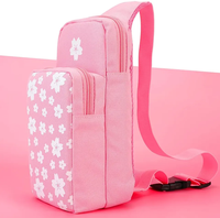 Sac de rangement de voyage à bandoulière léger Portable pour accessoires de jeu de contrôleur nintendo switch