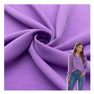 Tissu Broken Twill Hand Grab Flower SPH Poka Résistant au rétrécissement 80D Dull Roza SPH Poka <span class=keywords><strong>Rosalinda</strong></span> Tissu pour robe musulmane Abaya - Product Image 2