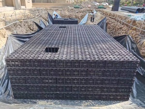 Módulo de recolección de agua para techo <span class=keywords><strong>verde</strong></span> y estacionamiento, almacenamiento de agua/lluvia, sistema de circuito de agua - Product Image 6
